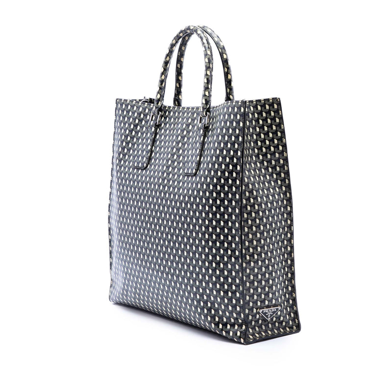 Saffiano Stampato Shopping Tote - Image 2