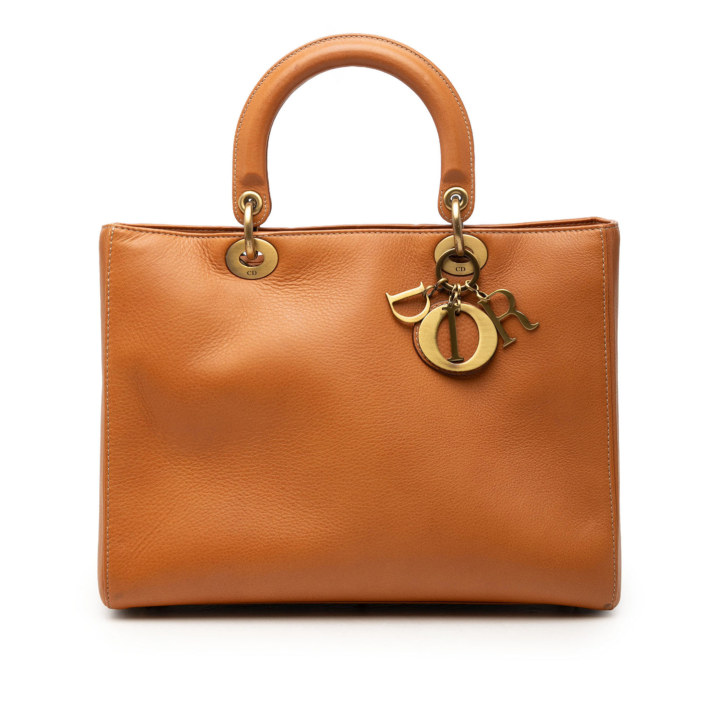 Large Calfskin Lady Dior - Image 1