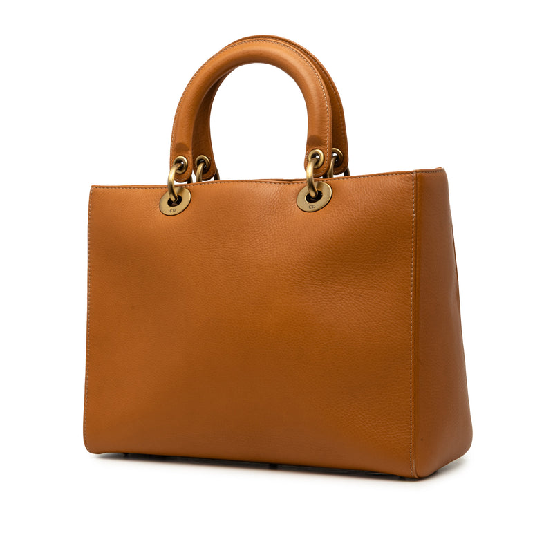 Large Calfskin Lady Dior - Image 2