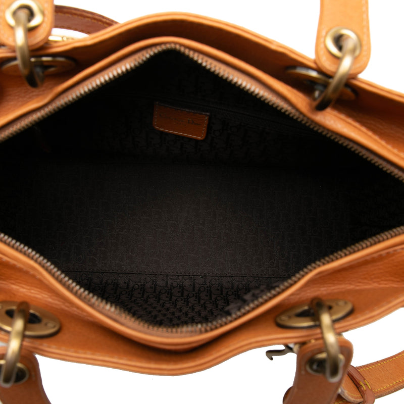 Large Calfskin Lady Dior - Image 4