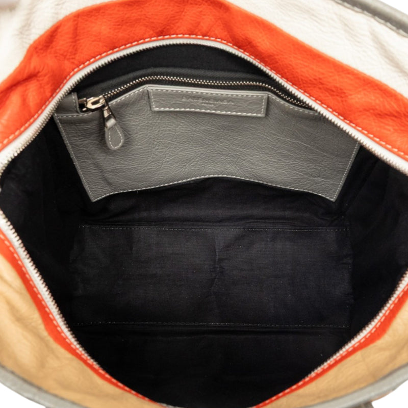 Lambskin Bazar Shopper Satchel S - Image 4