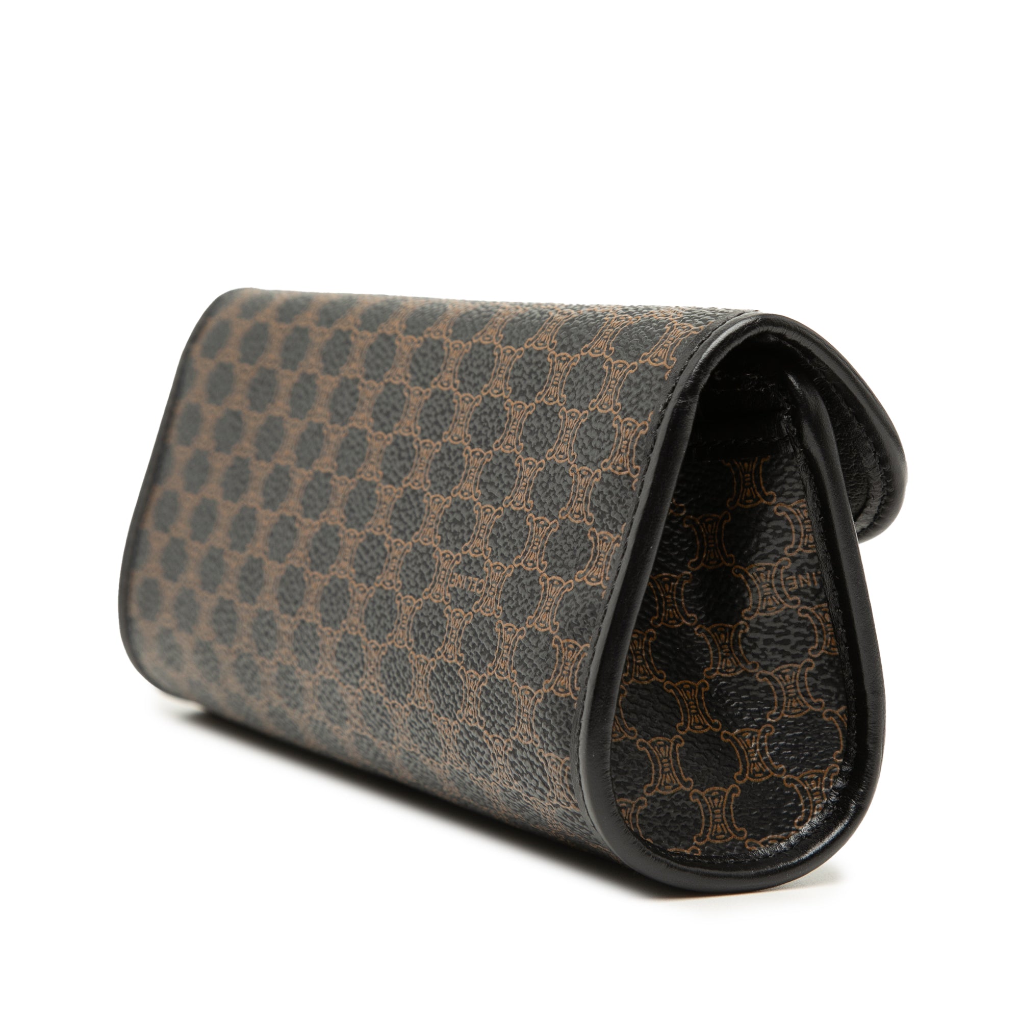 Macadam Coated Canvas Clutch - Image 2
