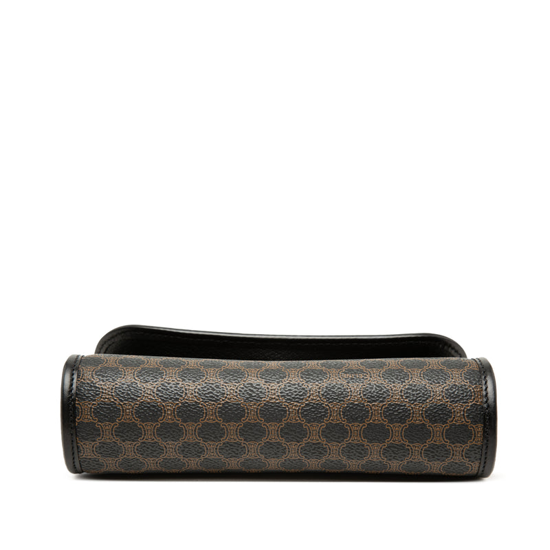 Macadam Coated Canvas Clutch - Image 3