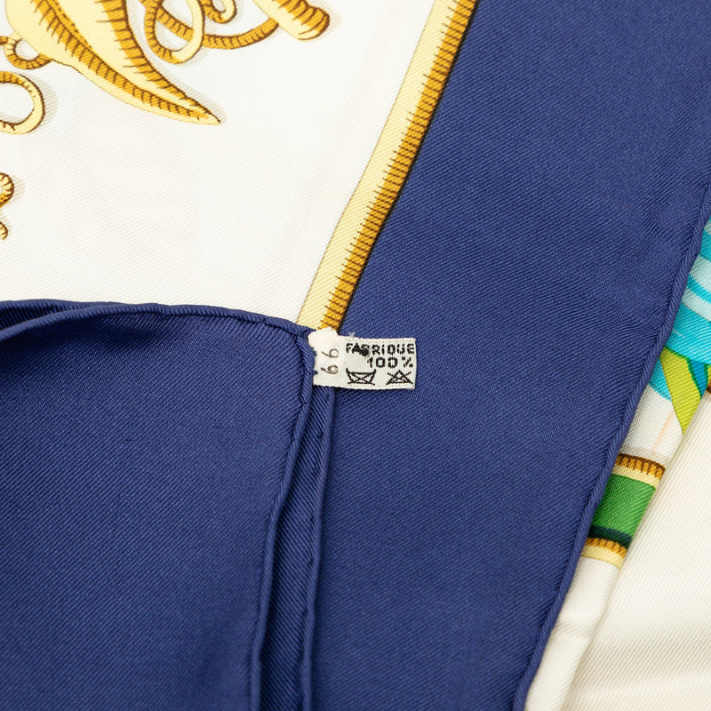 Caraibes Silk Scarf 90 - Image 2