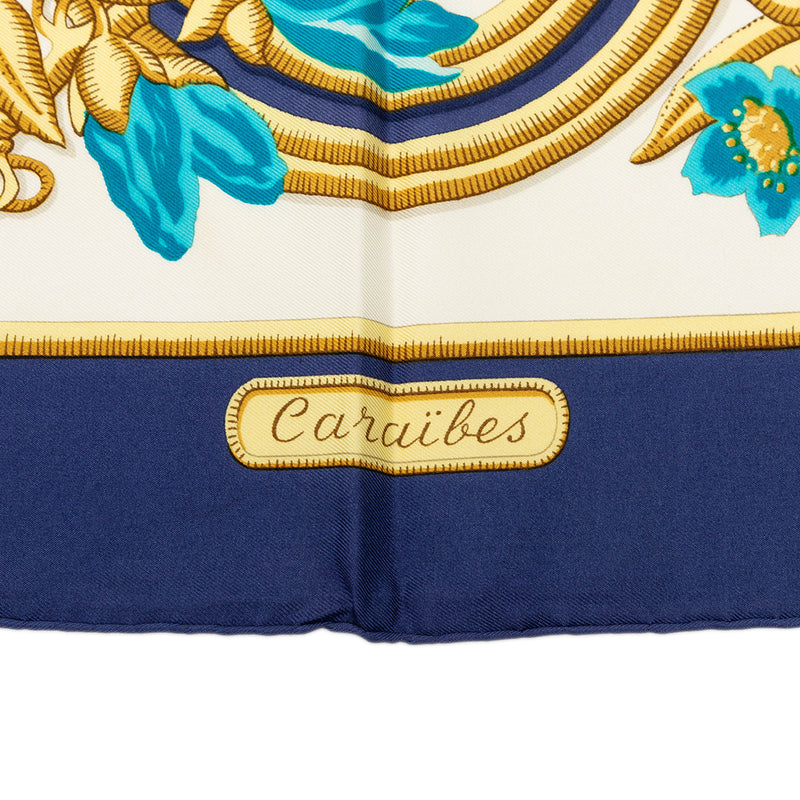 Caraibes Silk Scarf 90 - Image 3