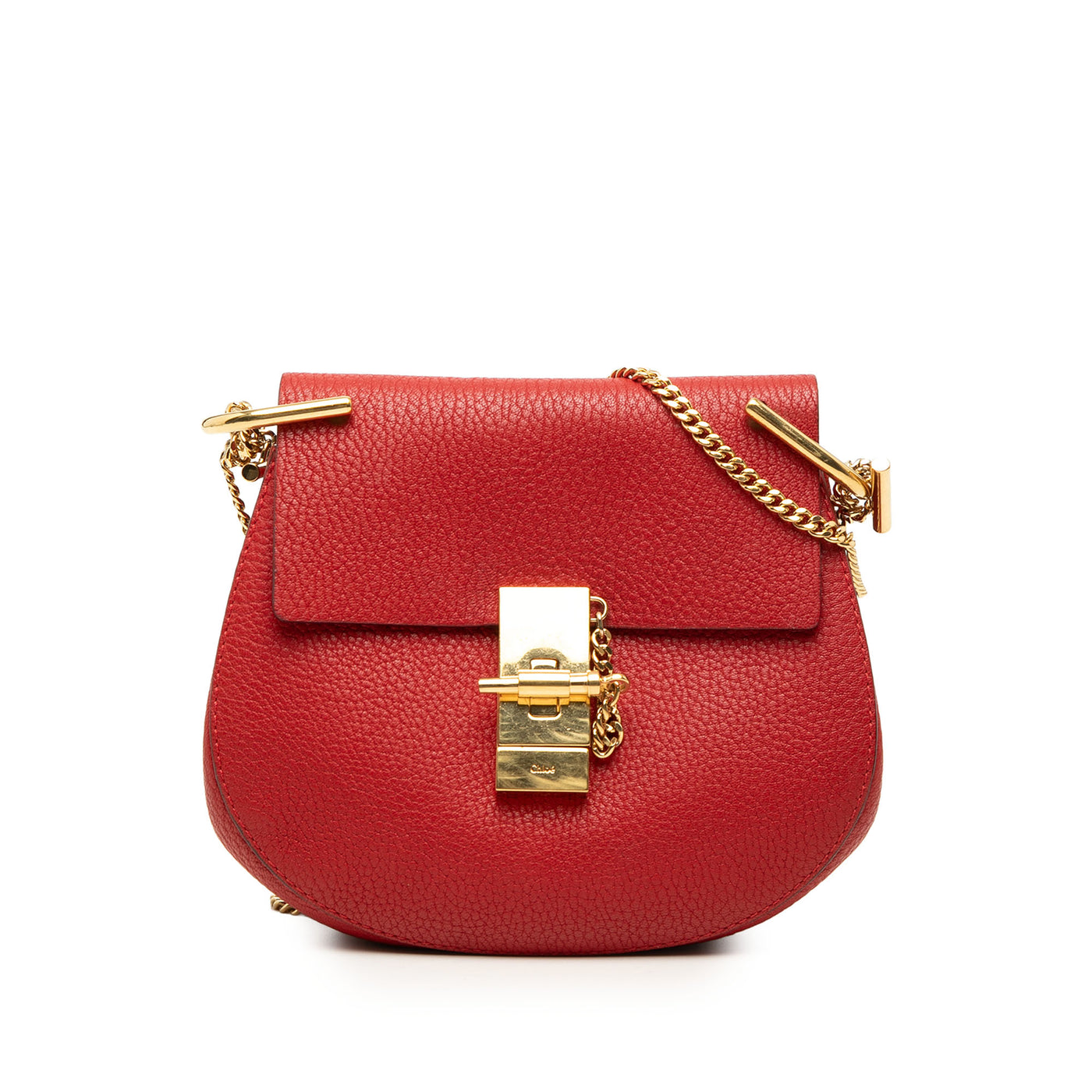 Mini Leather Drew Crossbody - Image 1