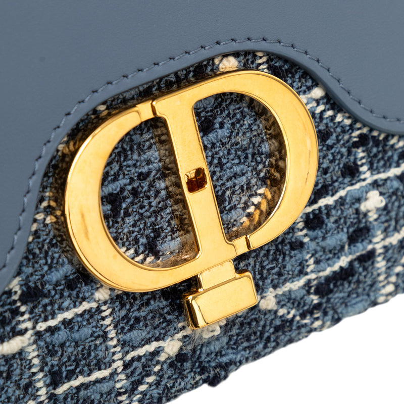 Mini Tweed Cannage Jolie Top Handle Bag - Image 6