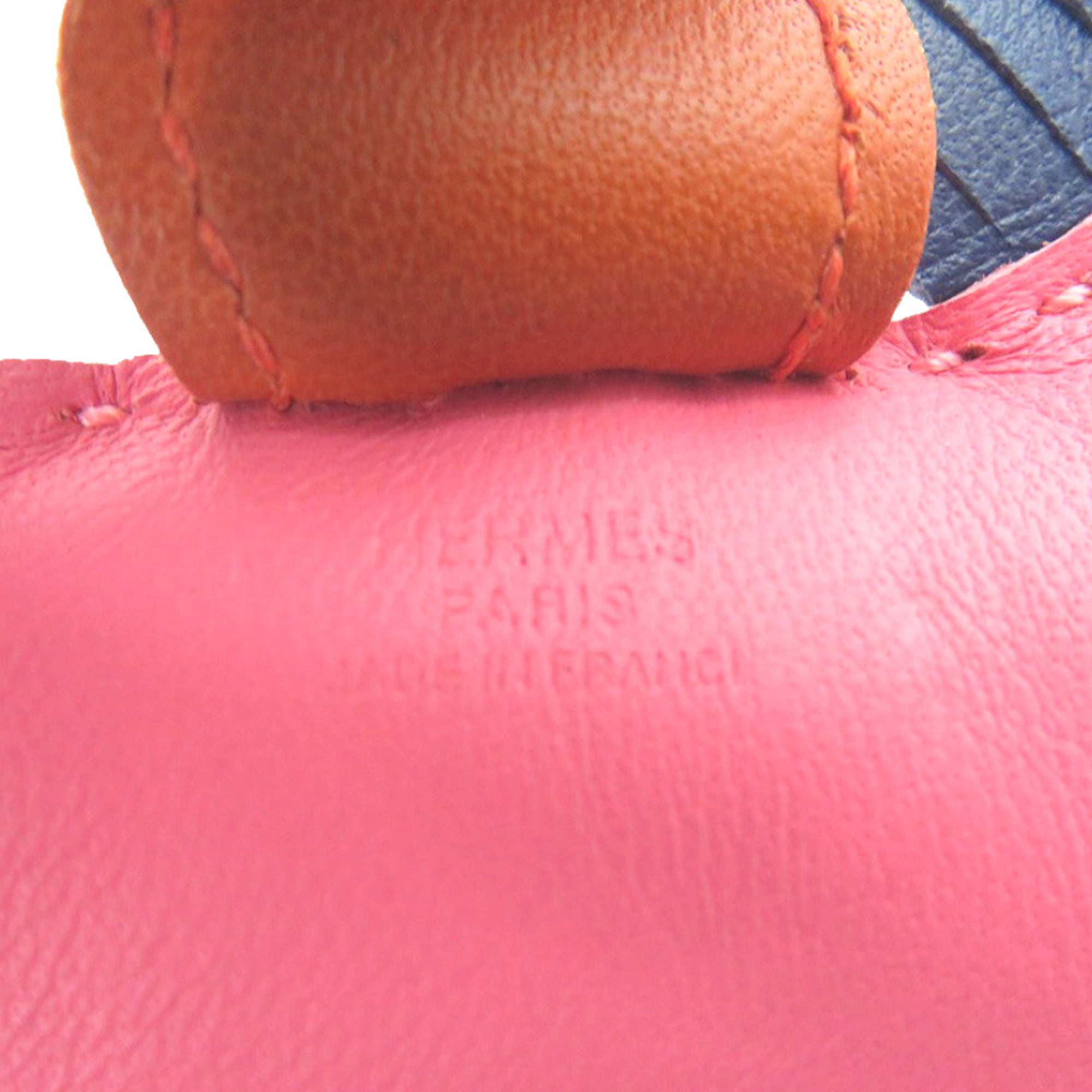 Milo Lambskin and Swift Grigri Rodeo Bag Charm PM - Image 3