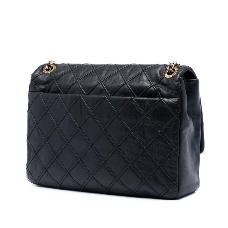 Large Diamond Debossed Calfskin Reissue 2.55 Cosmos Flap - Image 2