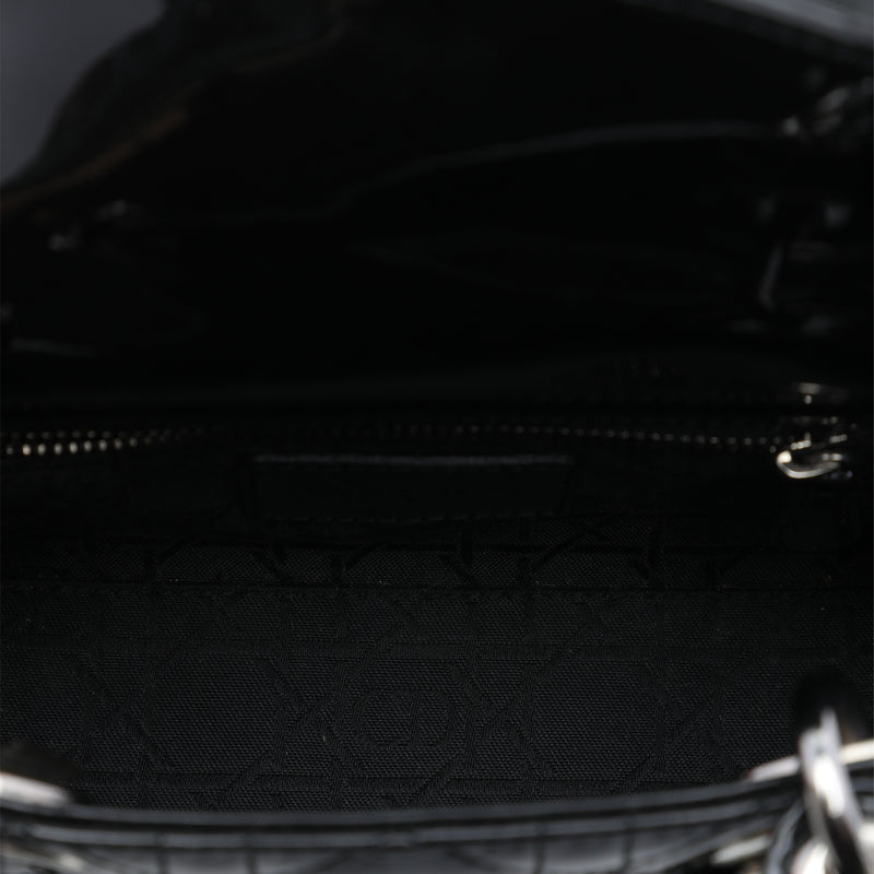 Mini Patent Cannage Lady Dior - Image 4