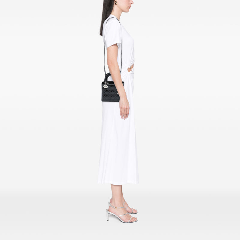 Mini Patent Cannage Lady Dior - Image 6