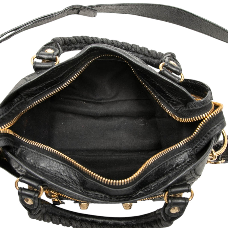 Mini Lambskin Motocross Giant 21 City Satchel - Image 4