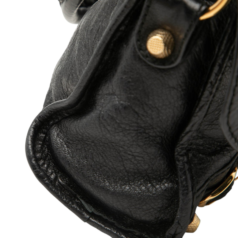 Mini Lambskin Motocross Giant 21 City Satchel - Image 7