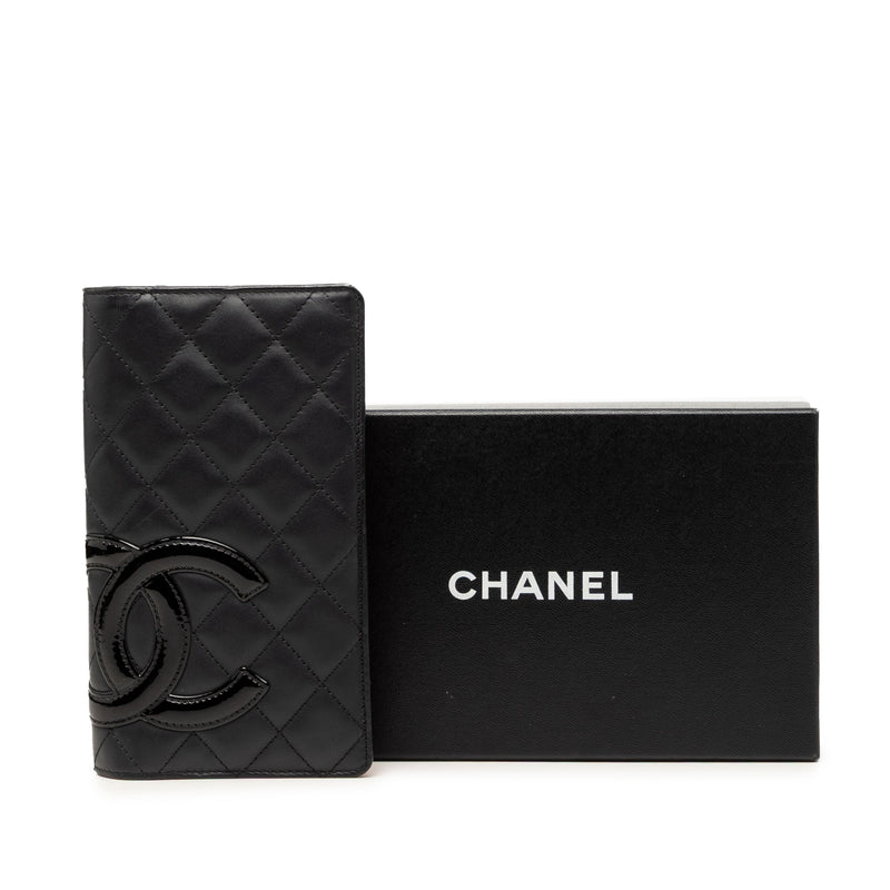 Quilted Lambskin Cambon Ligne Bifold Wallet - Image 9