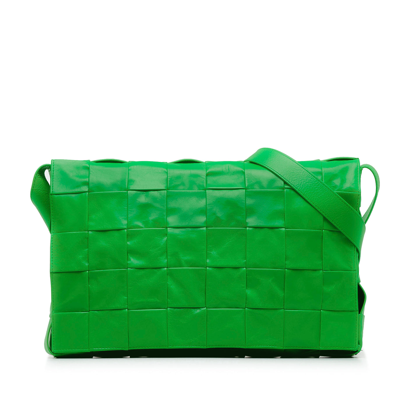 Maxi Paper Calfskin Intrecciato Cassette Crossbody - Image 1