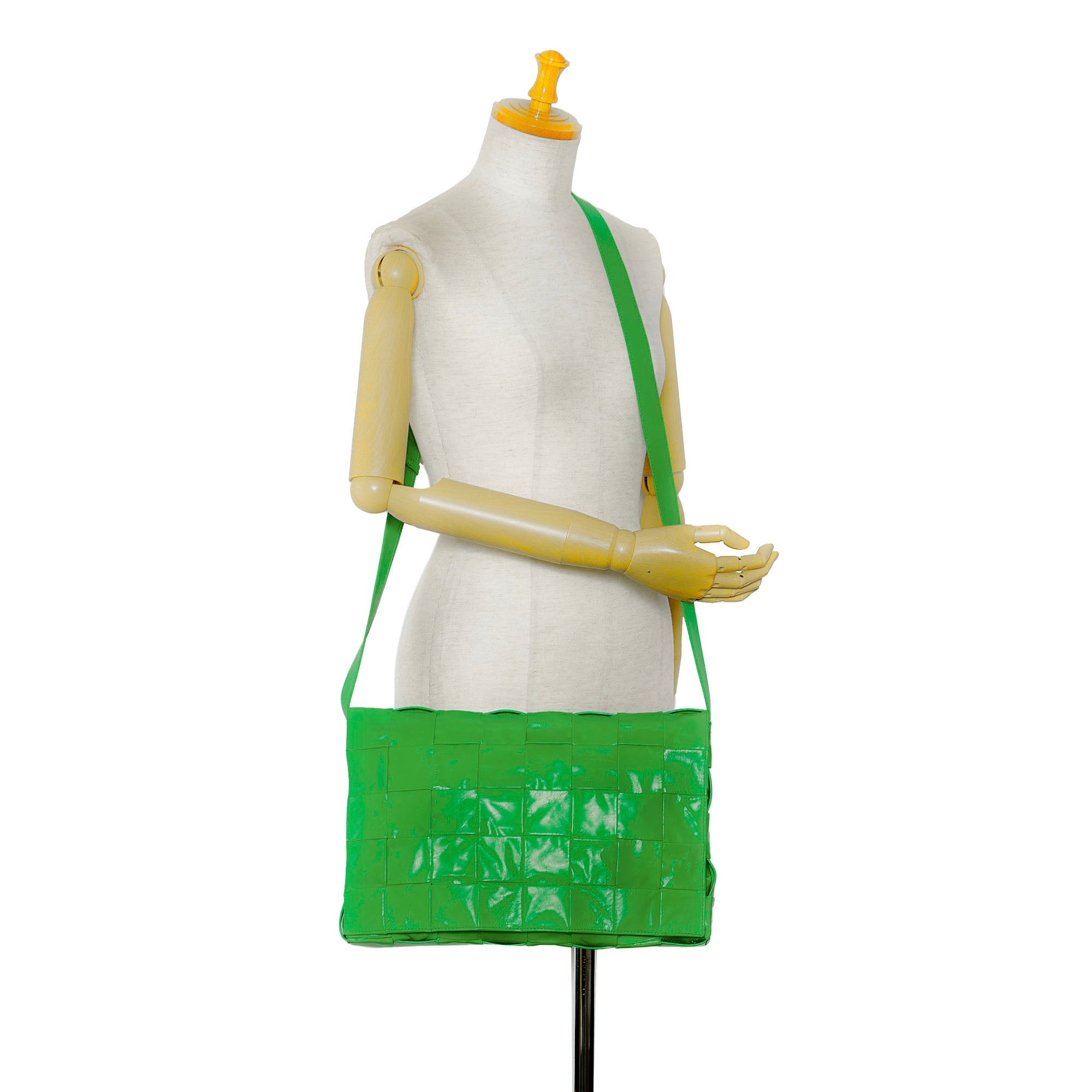 Maxi Paper Calfskin Intrecciato Cassette Crossbody - Image 12