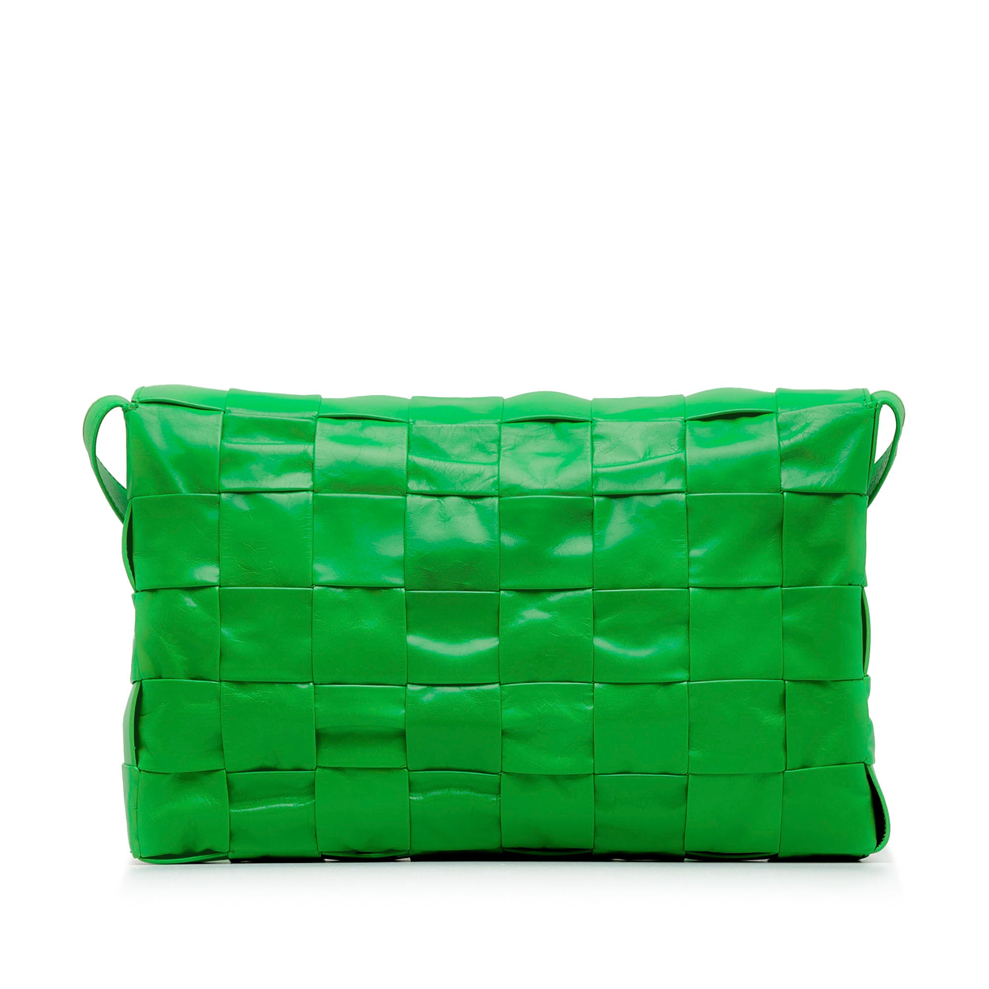 Maxi Paper Calfskin Intrecciato Cassette Crossbody - Image 3