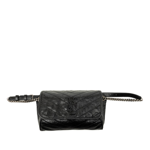 Crinkled Calfskin Monogram Niki Belt Bag - Image 1