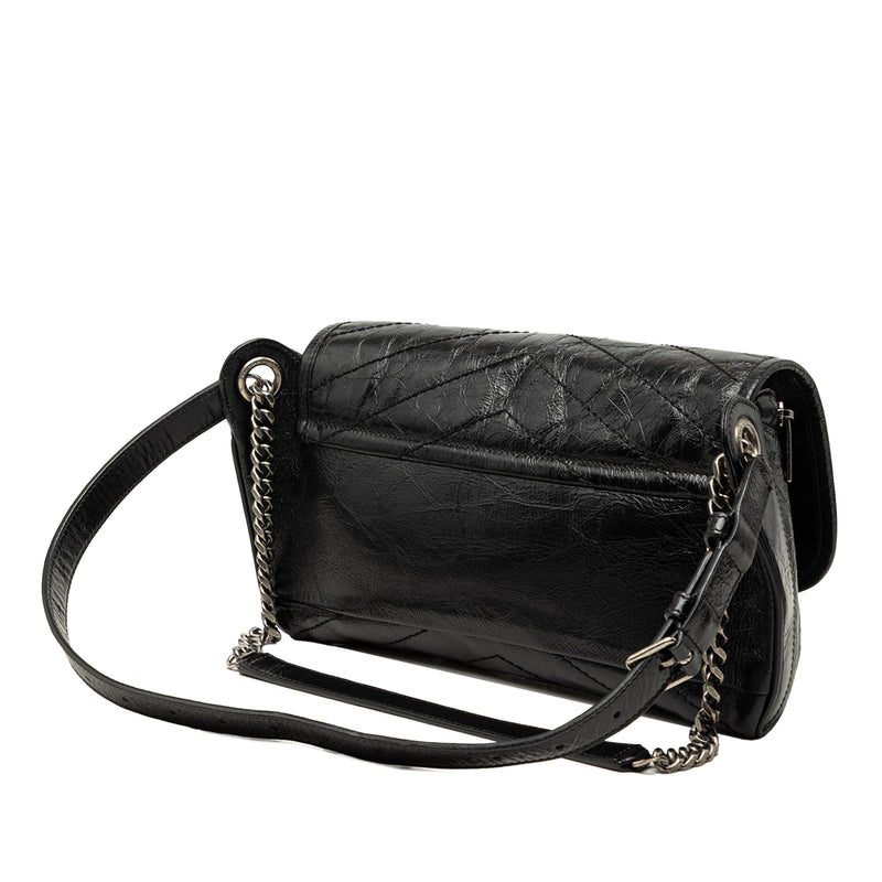 Crinkled Calfskin Monogram Niki Belt Bag - Image 2