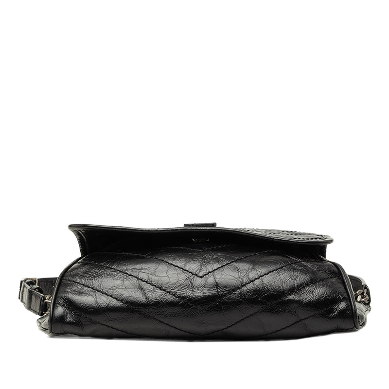 Crinkled Calfskin Monogram Niki Belt Bag - Image 3