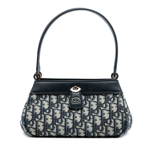 Oblique Canvas Key Shoulder Bag - Image 1