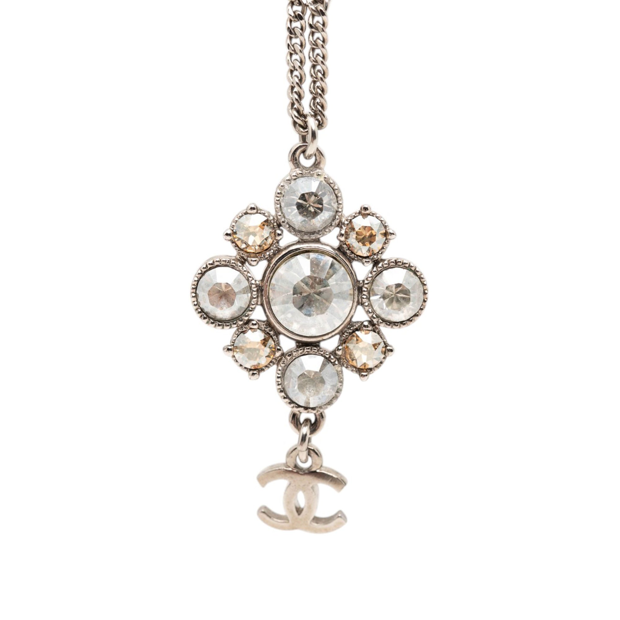 CC Brass Strass Pendant Necklace - Image 2