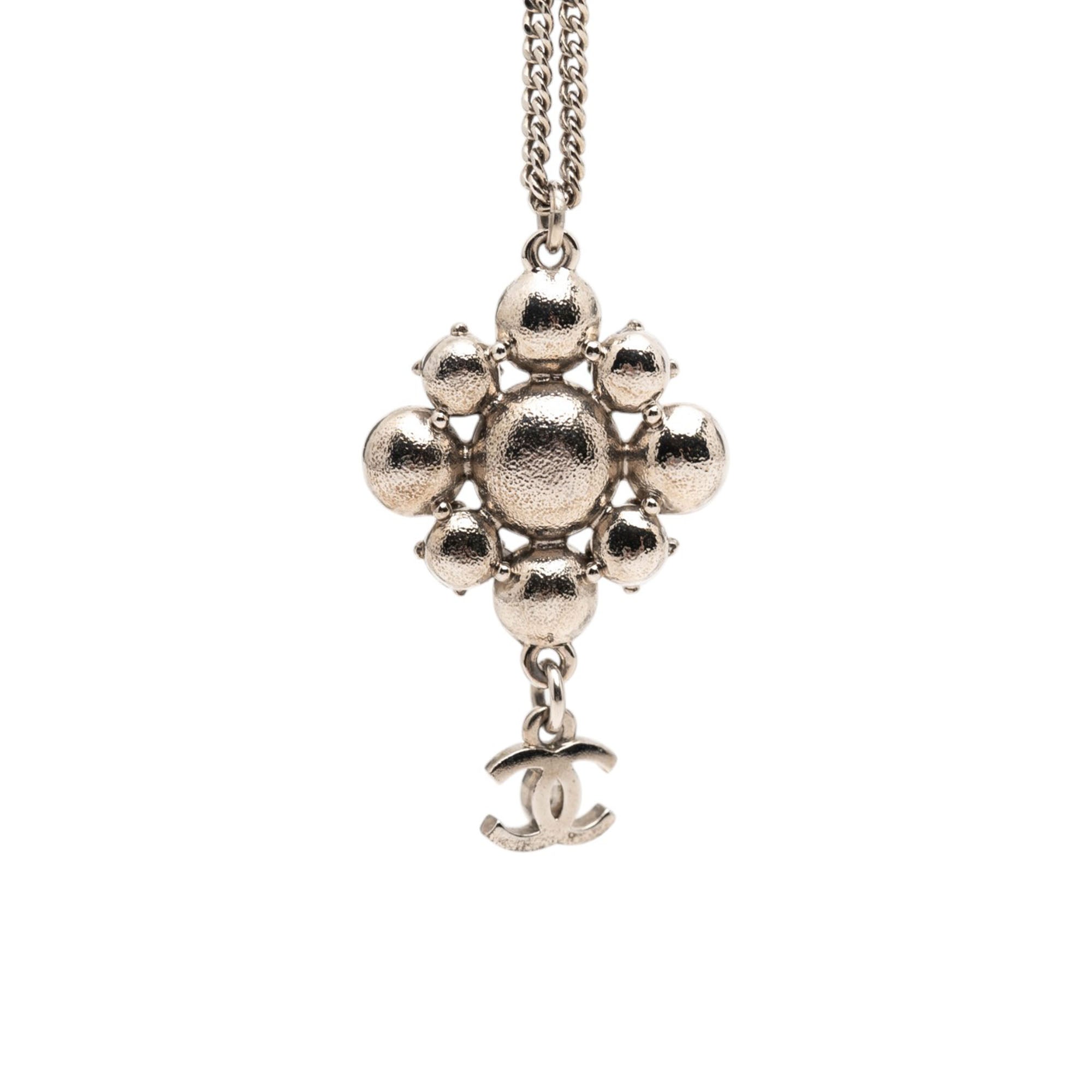 CC Brass Strass Pendant Necklace - Image 3