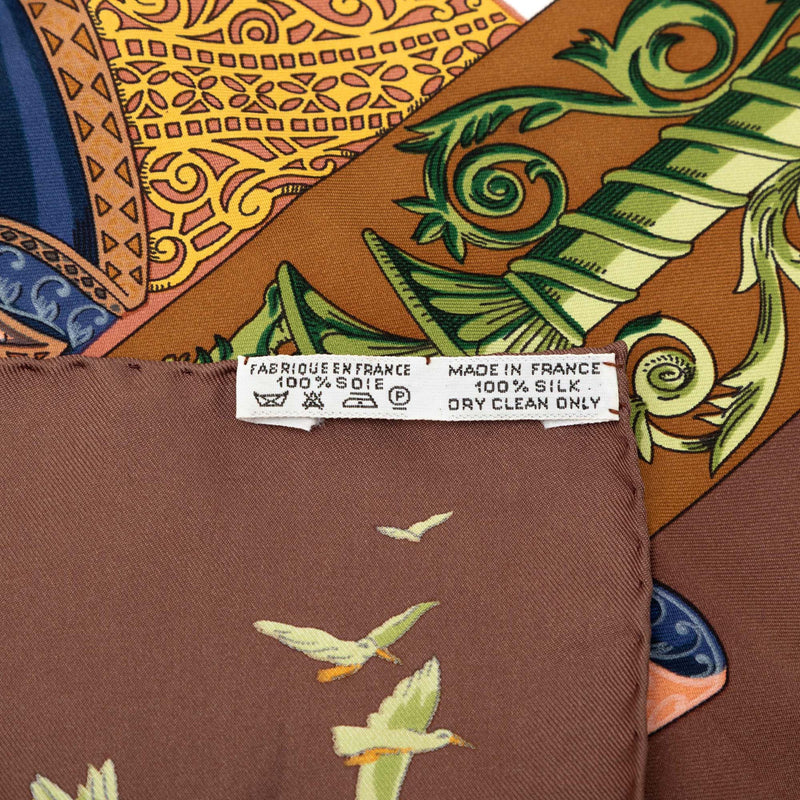L Atlantide Silk Scarf 90 - Image 2