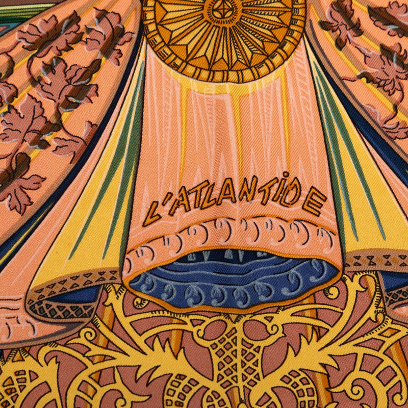 L Atlantide Silk Scarf 90 - Image 5