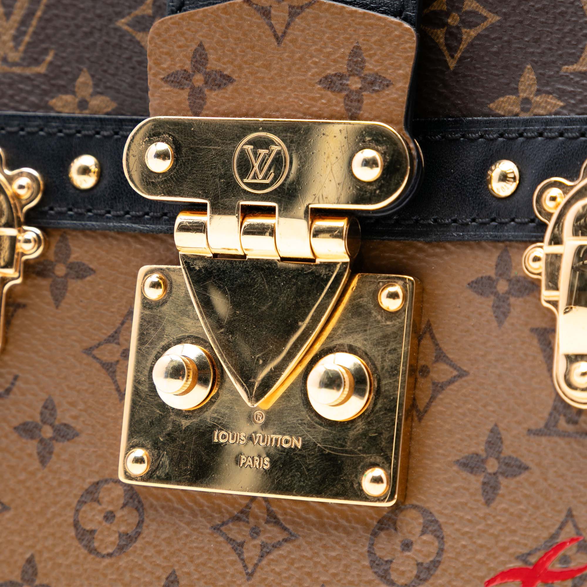 Monogram Reverse Trunk Clutch - Image 5