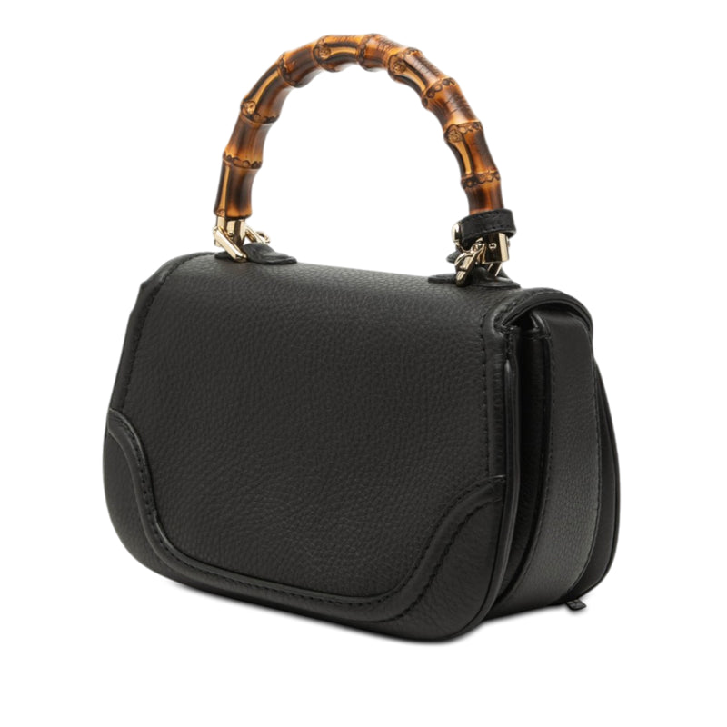 Small Leather New Bamboo Satchel - Image 2