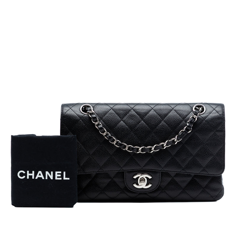Medium Classic Caviar Double Flap - Image 8