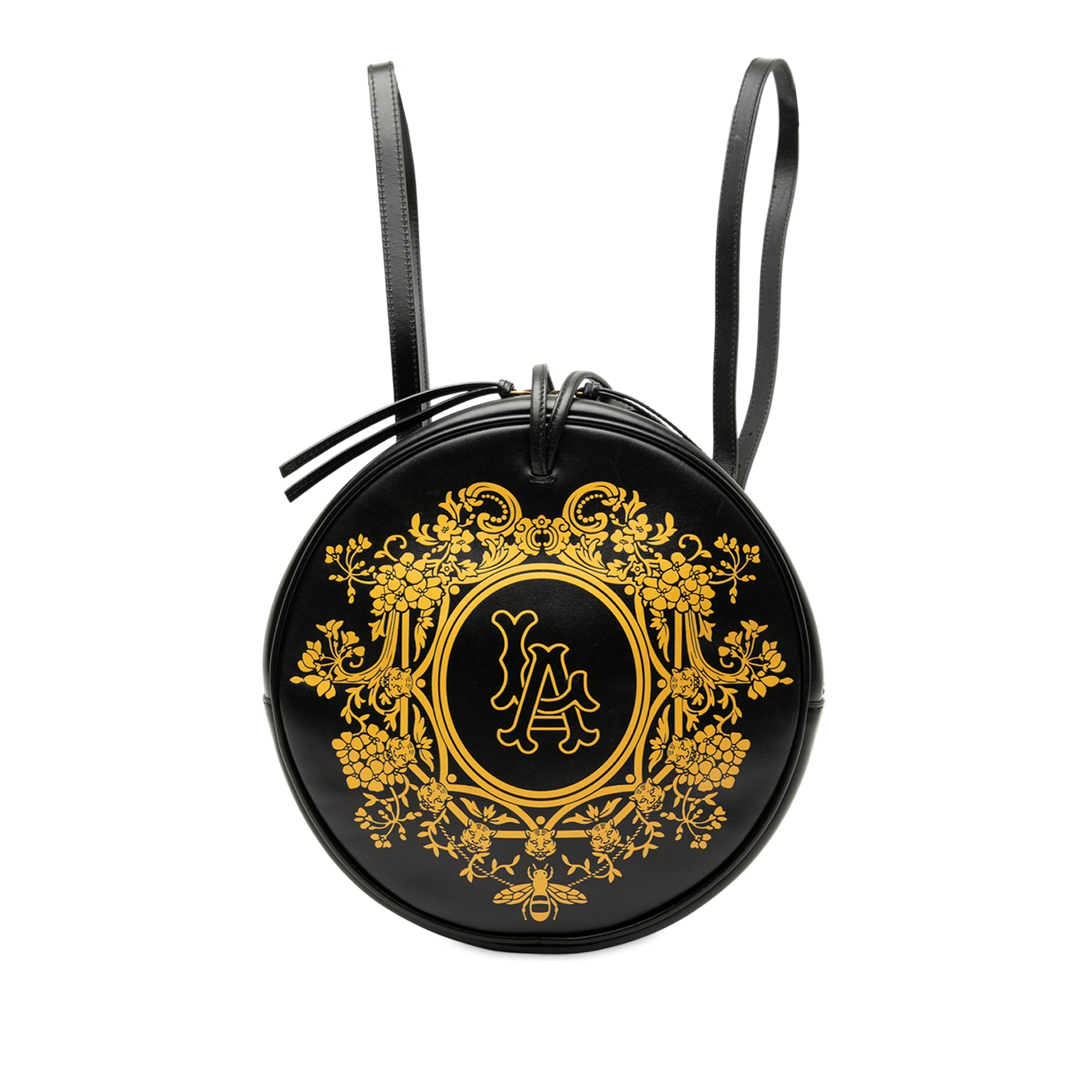 MLB Leather LA Angels Round Backpack - Image 1