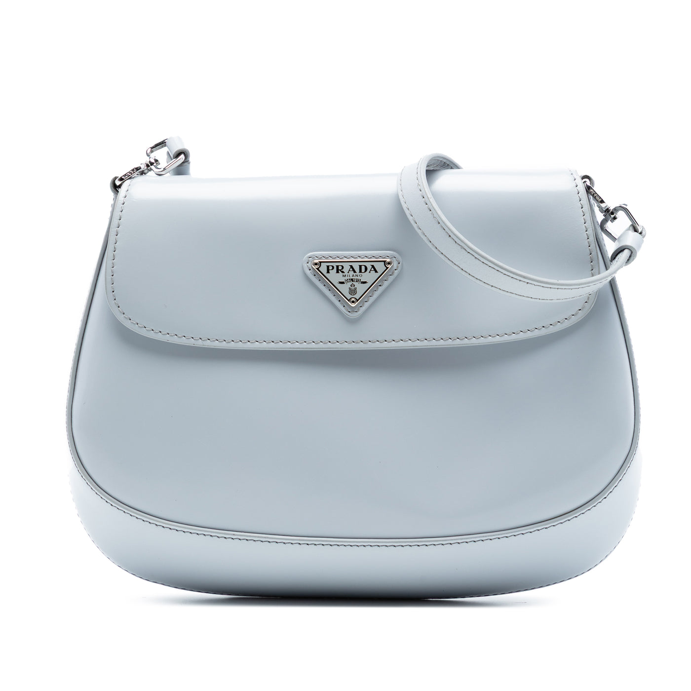 Mini Brushed Leather Cleo Flap - Image 1