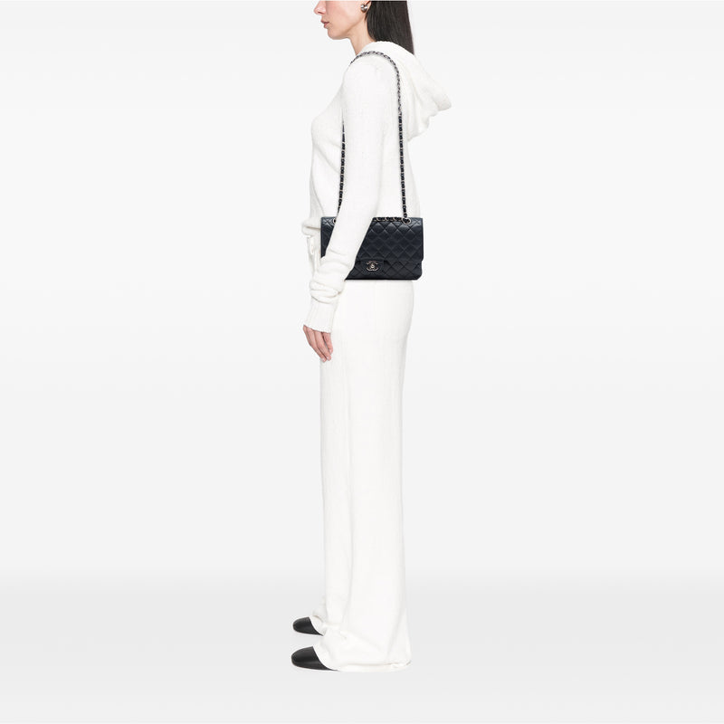 Medium Classic Caviar Double Flap - Image 6
