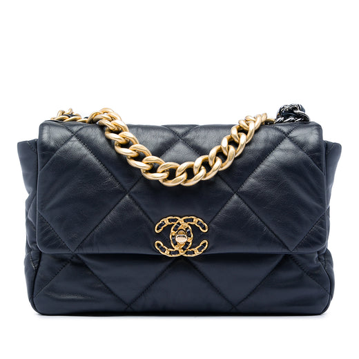 Large Lambskin 19 Flap - Image 1