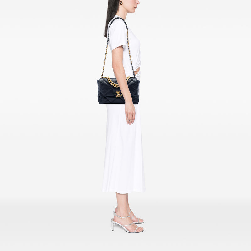 Large Lambskin 19 Flap - Image 5