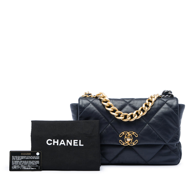 Large Lambskin 19 Flap - Image 6
