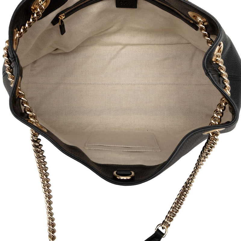 Medium Calfskin Soho Chain Tote - Image 4