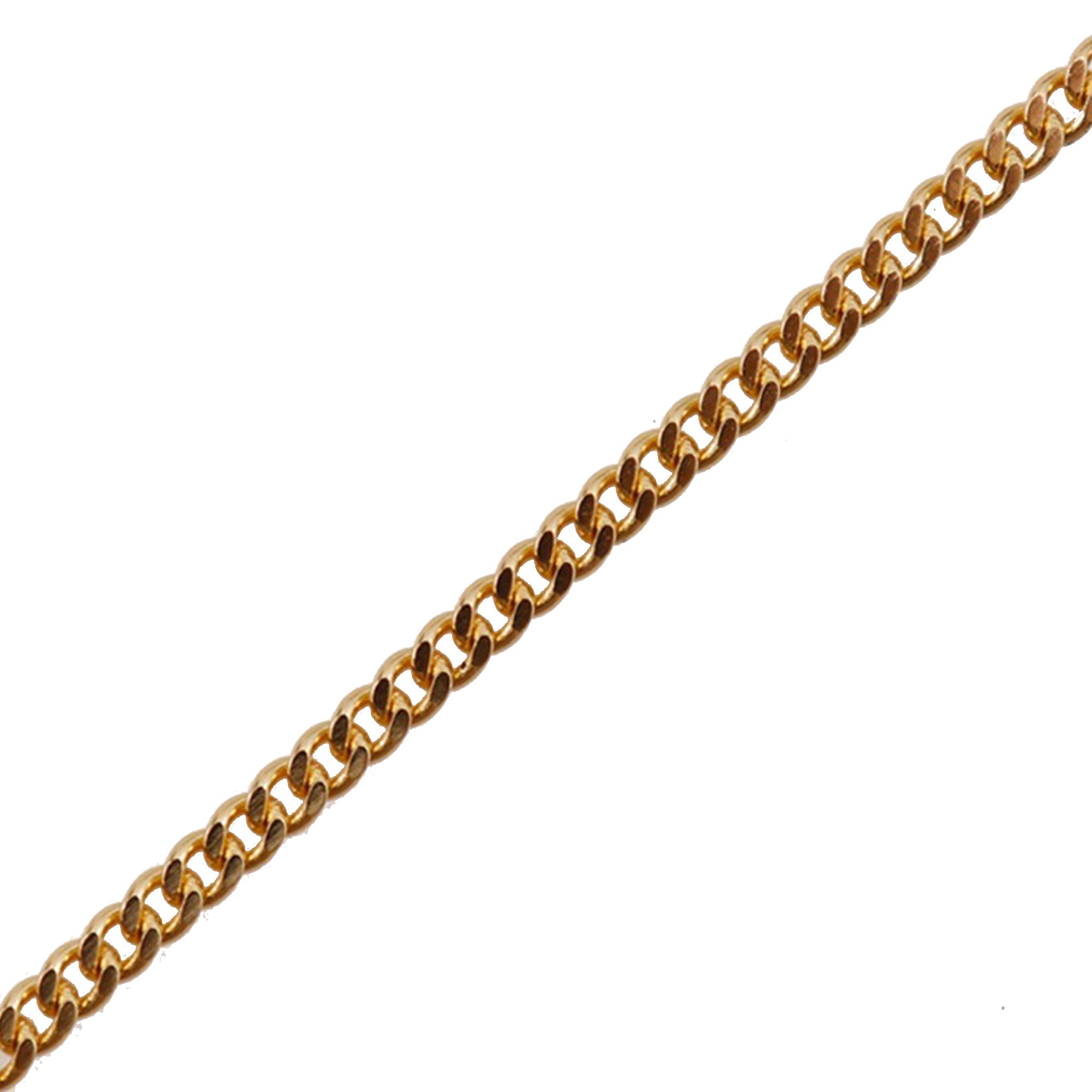 Gold Plated Rhinestone CD Logo Pendant Necklace - Image 5