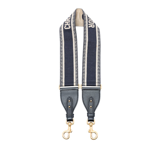 Embroidered Canvas Bag Strap - Image 1