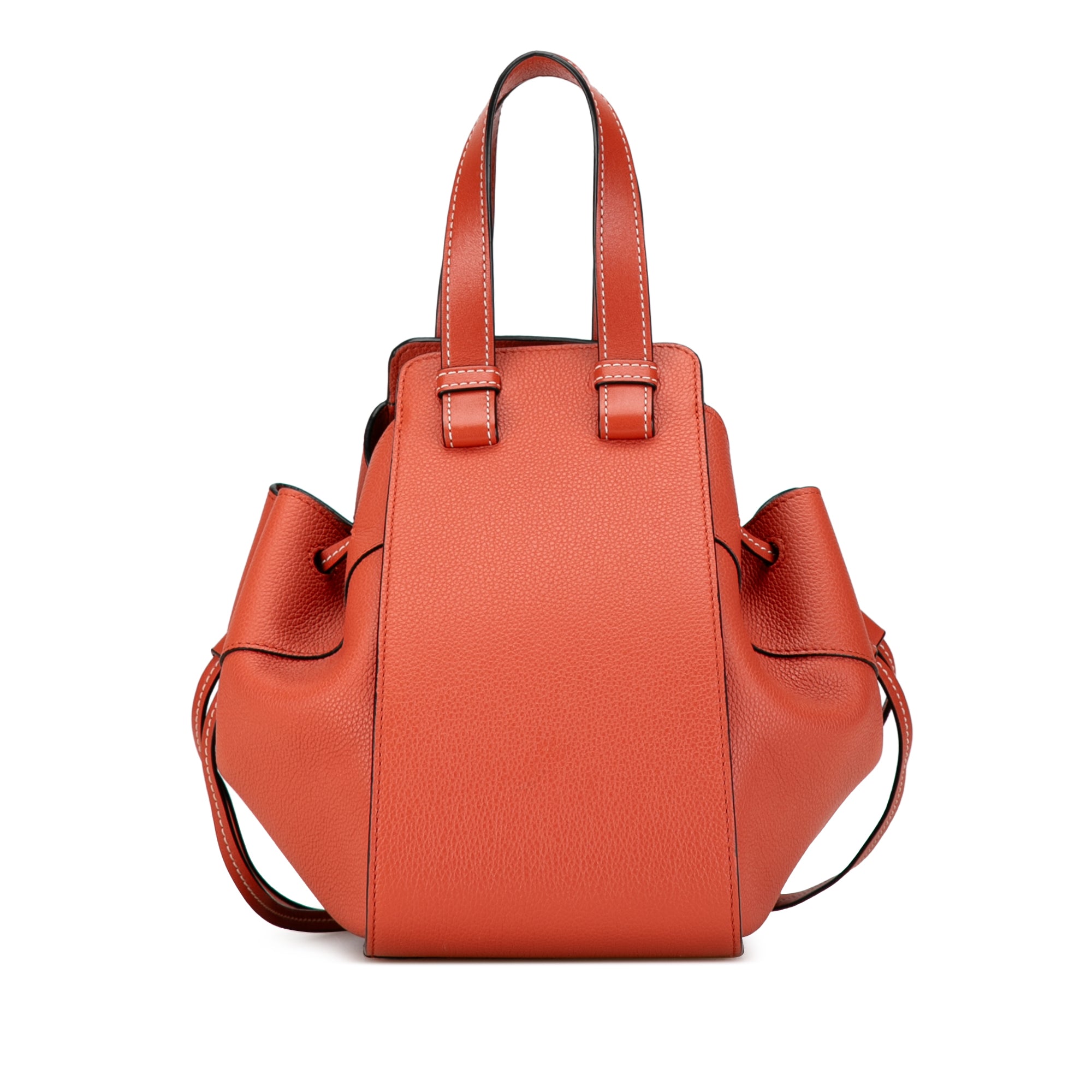 Small Leather Hammock Satchel - Image 3
