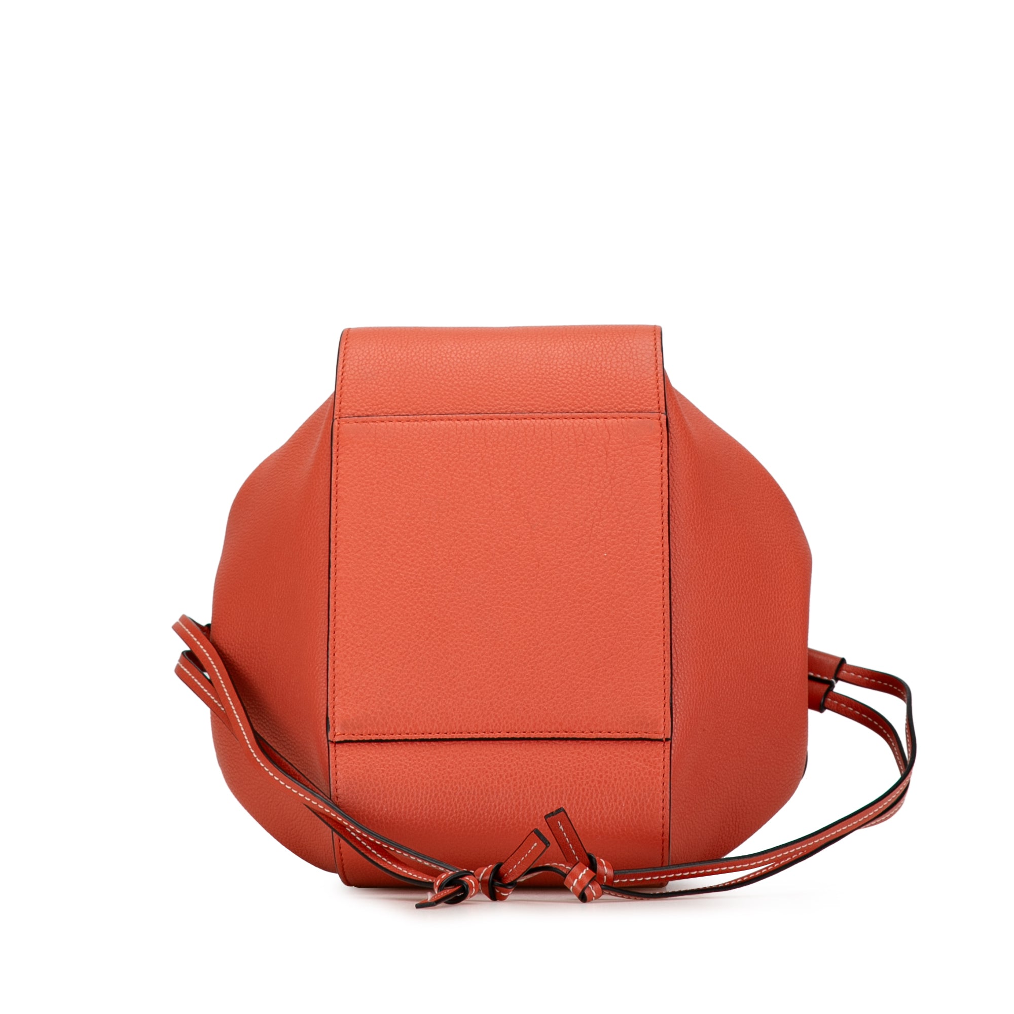Small Leather Hammock Satchel - Image 4