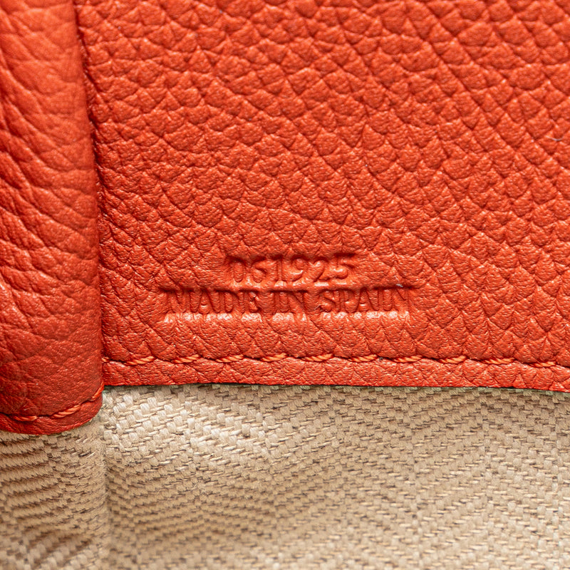 Small Leather Hammock Satchel - Image 7