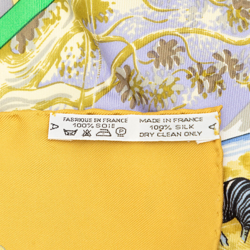 Tropiques Silk Scarf 90 - Image 2
