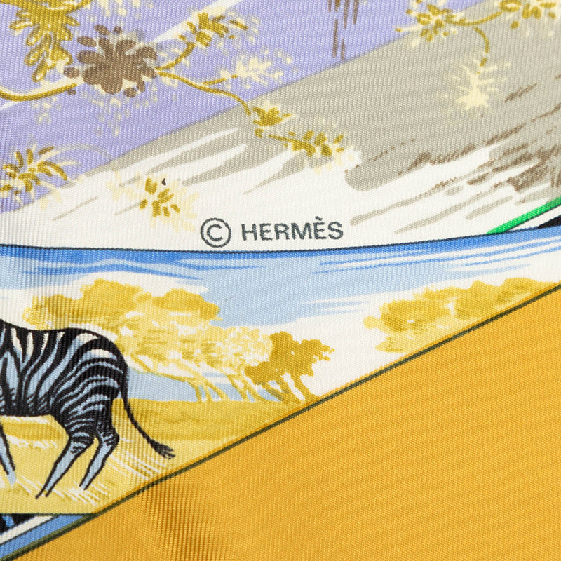 Tropiques Silk Scarf 90 - Image 4