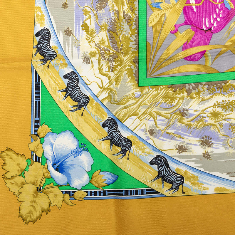 Tropiques Silk Scarf 90 - Image 5