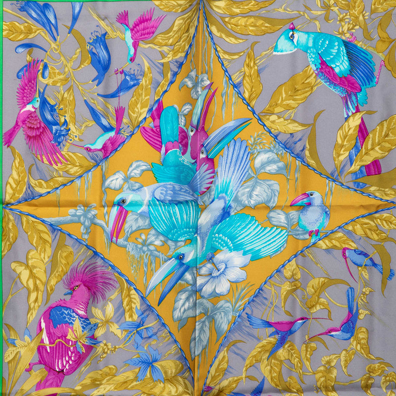 Tropiques Silk Scarf 90 - Image 6