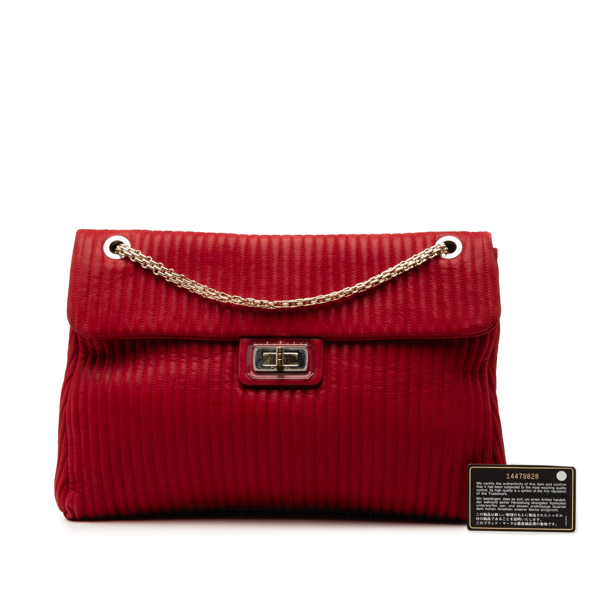 Maxi Vertical Quilted Calfskin Mademoiselle Lock Bijoux Flap - Image 8