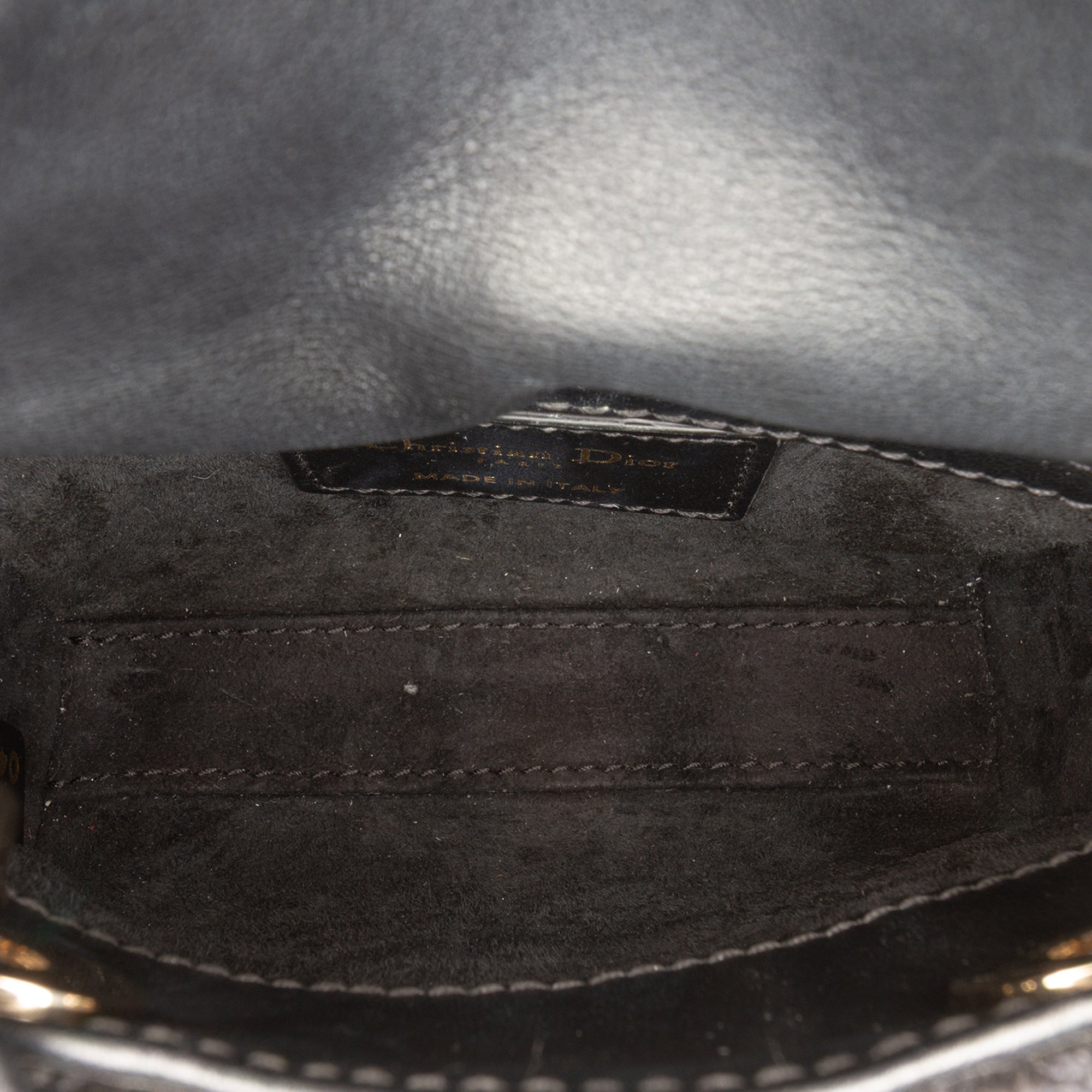 Micro Satin Crystal Embellished Lady Dior - Image 4